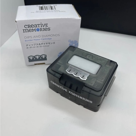 Creative Memories Dips and Diamonds Border Maker Cartridge Brand New - Picture 9 of 10